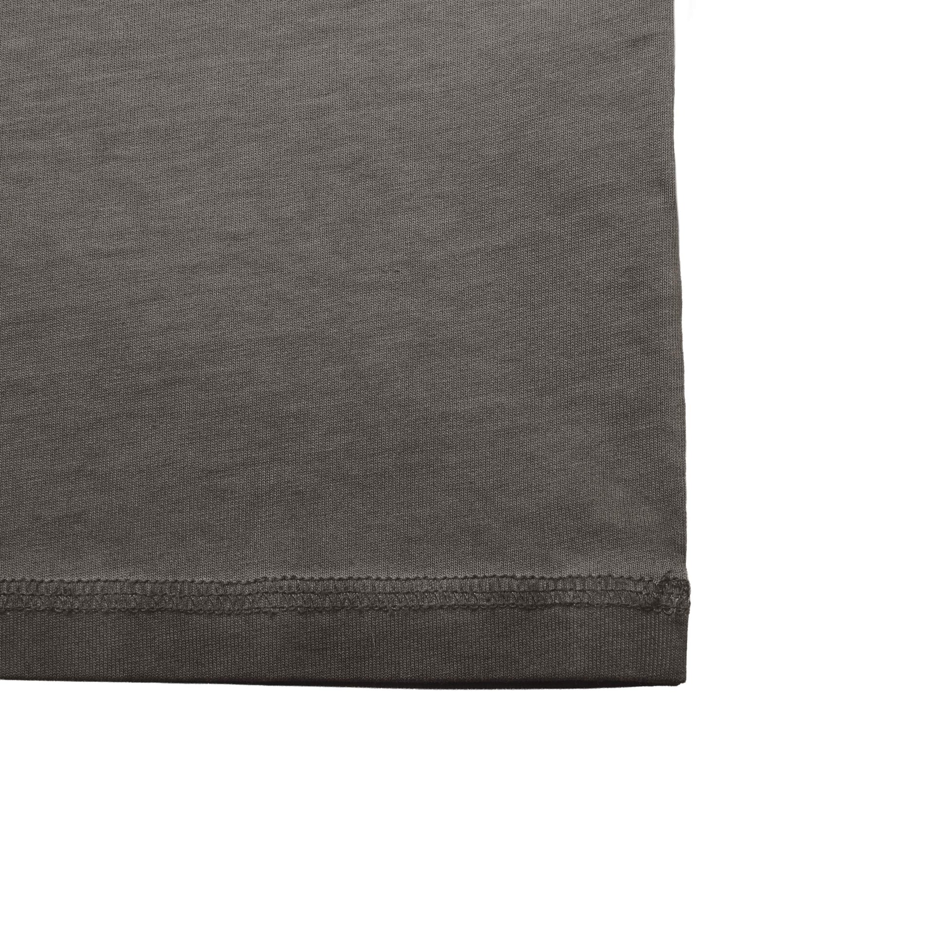 シュナウザーポイントロゴ刺繍ヴィンテージウォッシュTee gray image