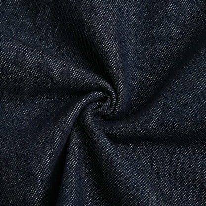 シュナウザーポイントロゴ刺繍デニムシャツ indigo image