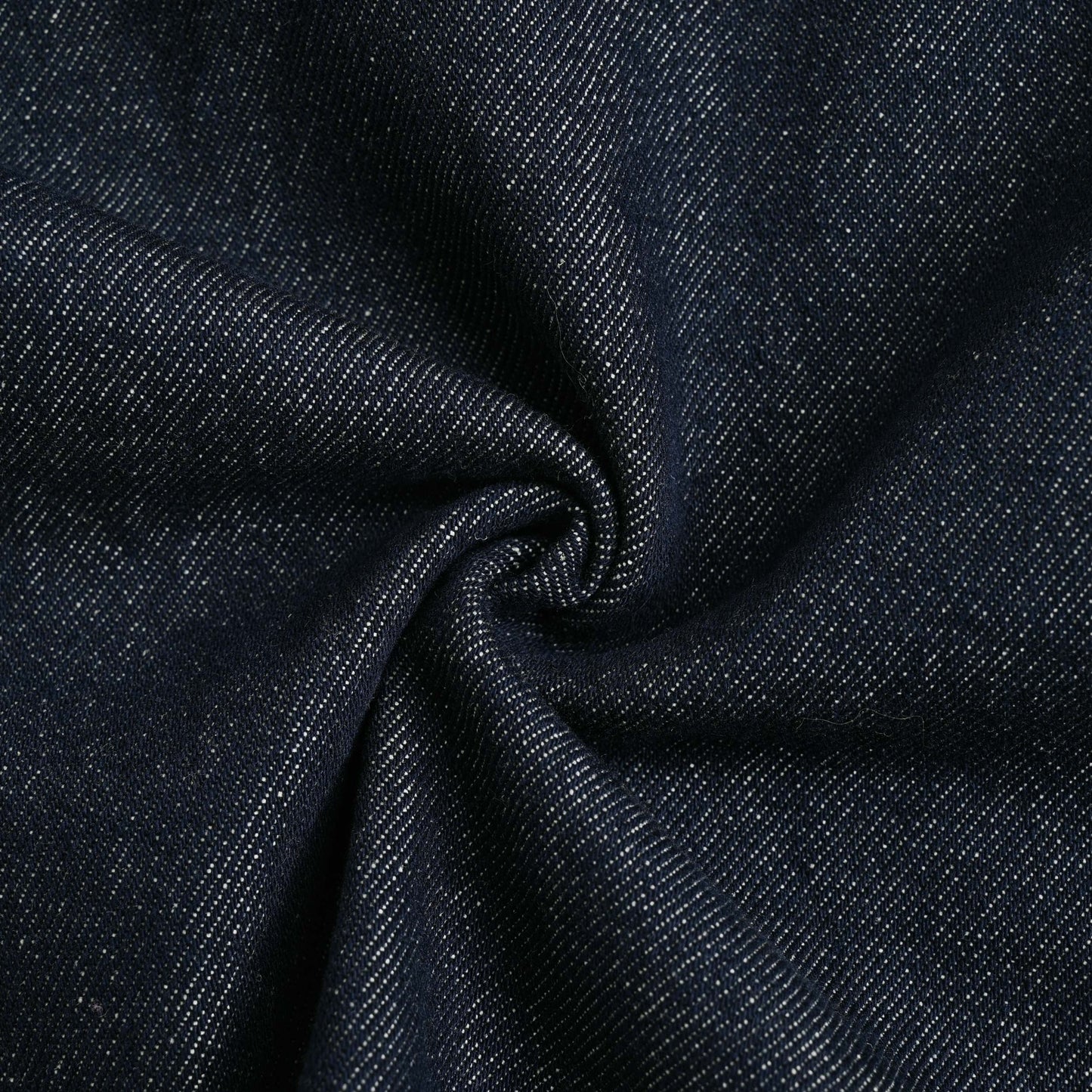 シュナウザーラージロゴ刺繍デニムシャツ indigo image