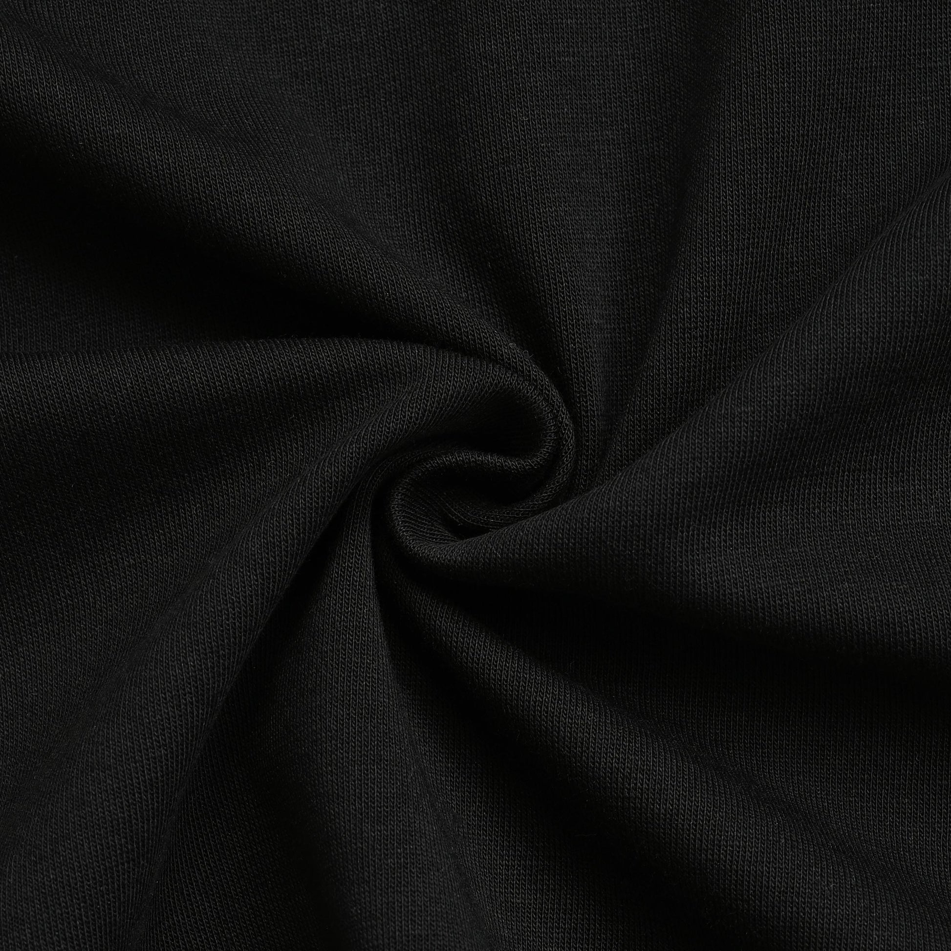 シュナウザーロゴ刺繍ショルダーステッチポロシャツ black image