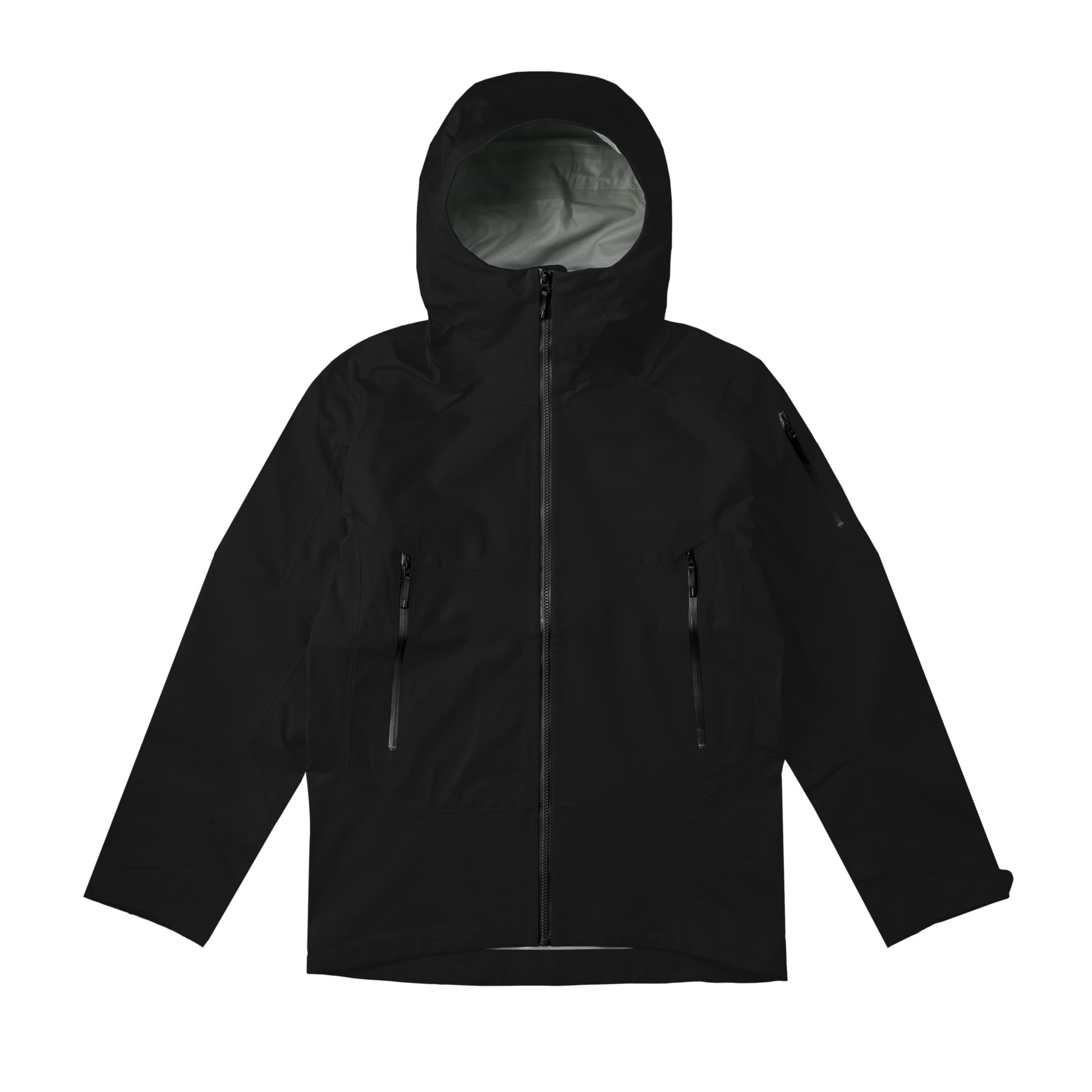 シュナウザーロゴマウンテンパーカー black image