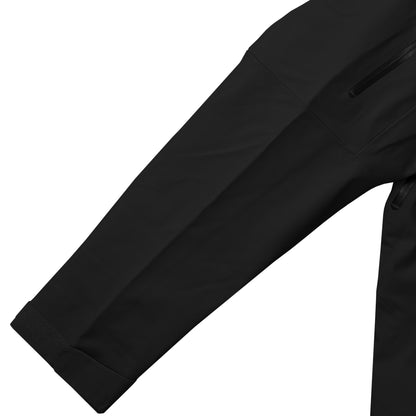 シュナウザーロゴマウンテンパーカー black image