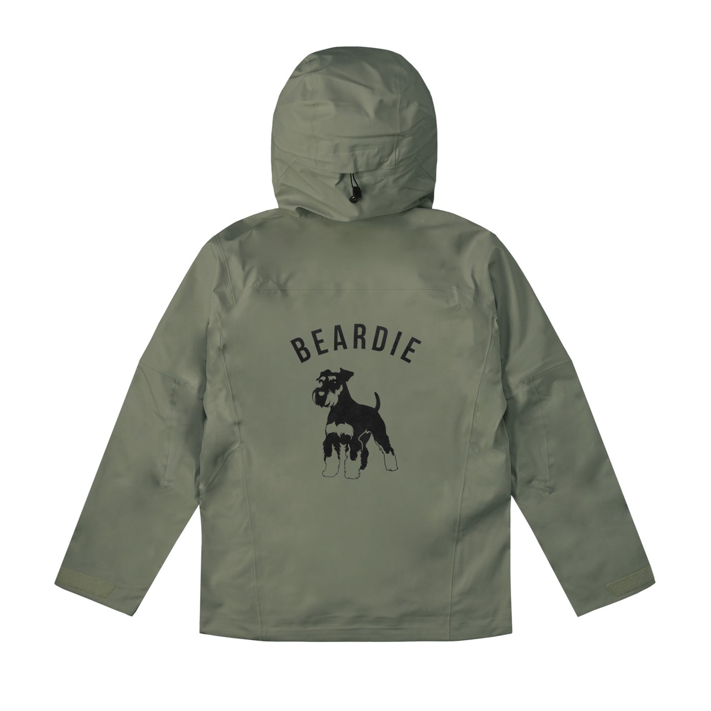 シュナウザーロゴマウンテンパーカー khaki image