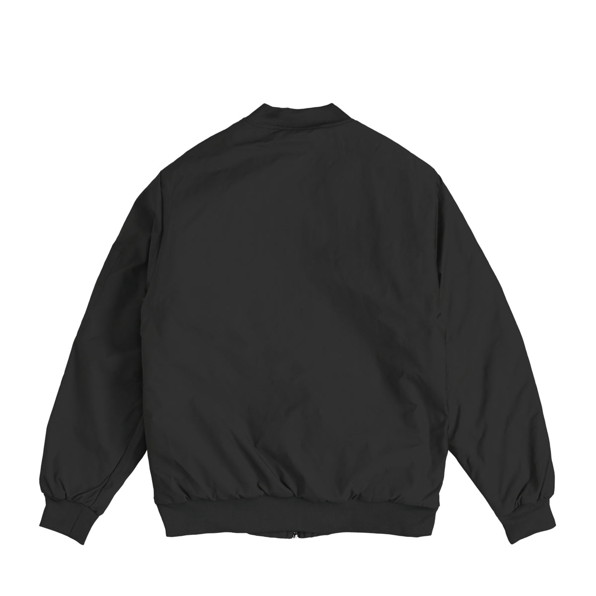 シュナウザーロゴ刺繍中綿ジャケット black image