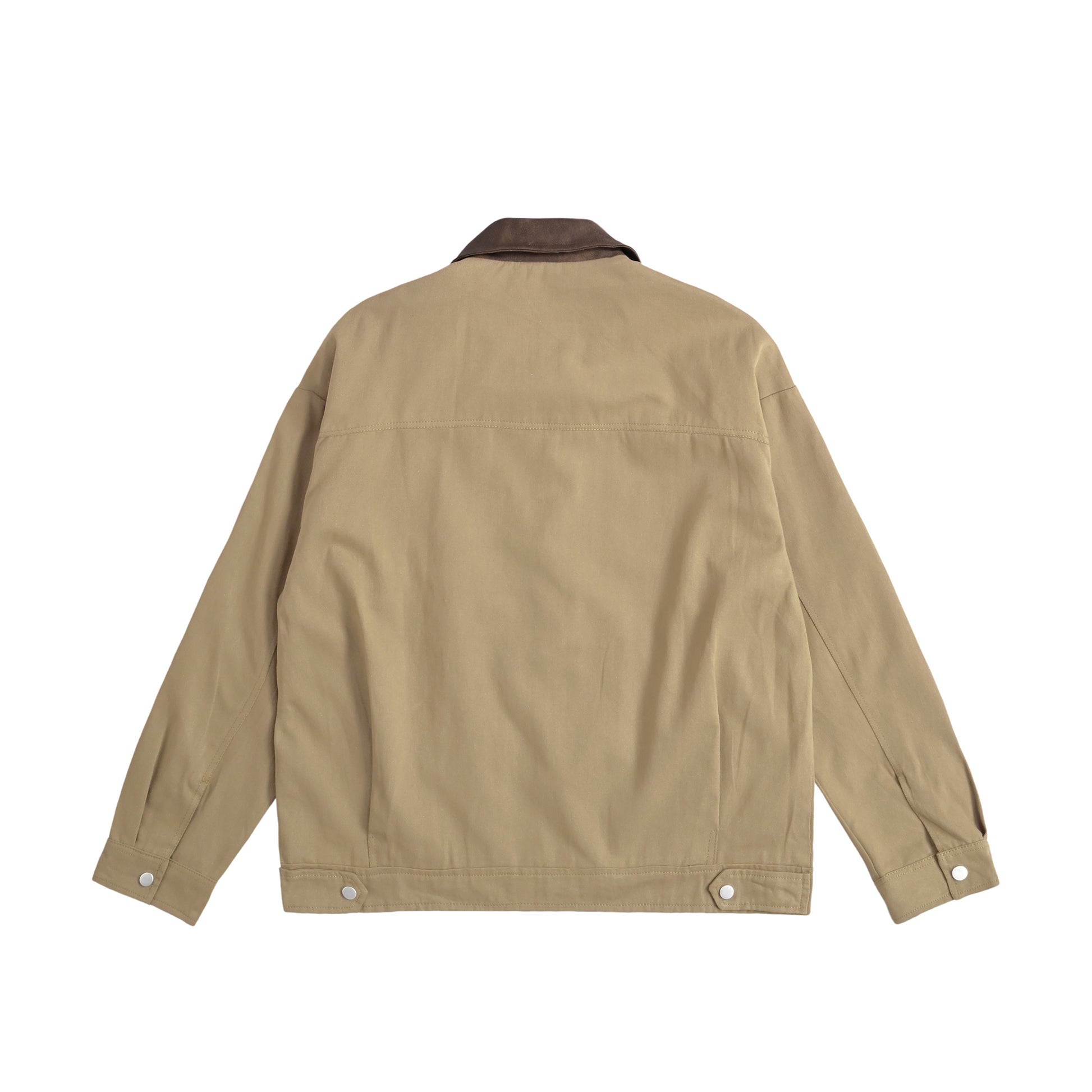 シュナウザーロゴ刺繍ワークジャケット beige image