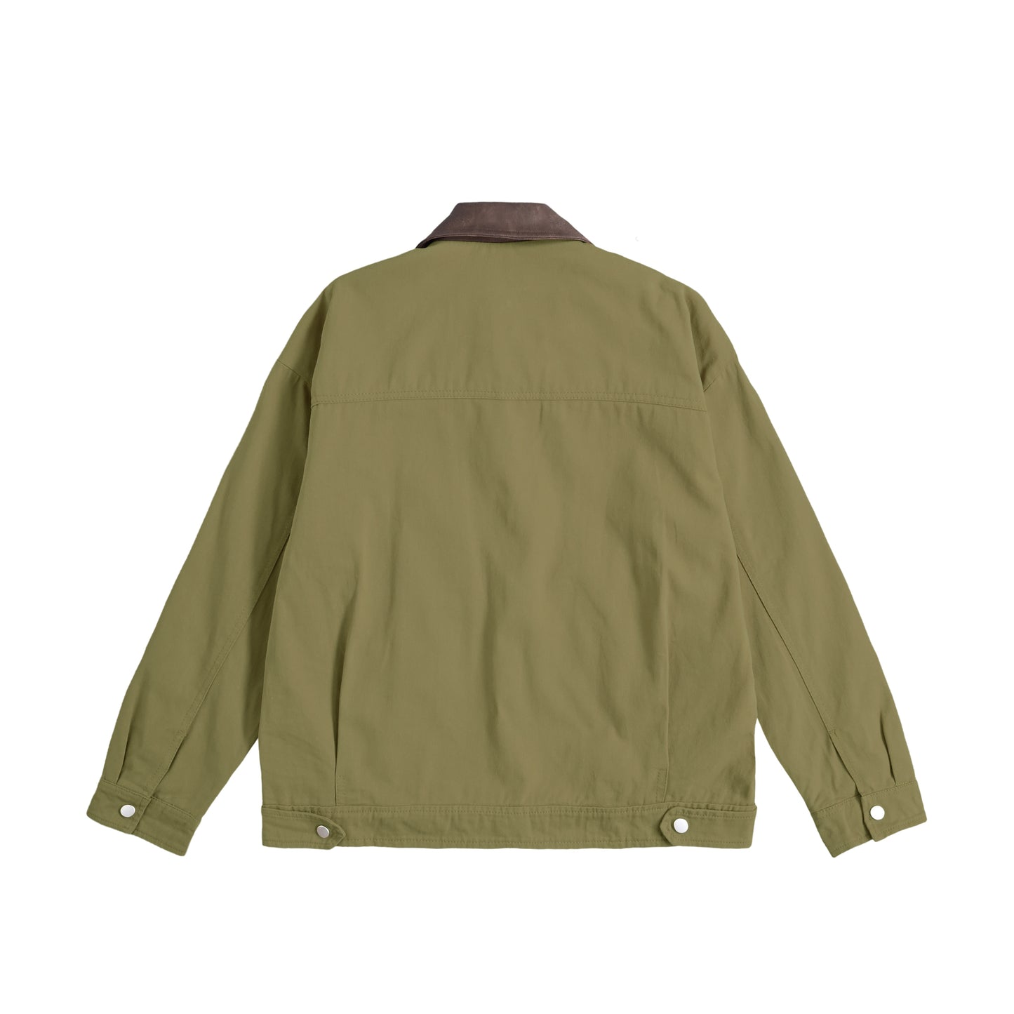 シュナウザーロゴ刺繍ワークジャケット khaki image