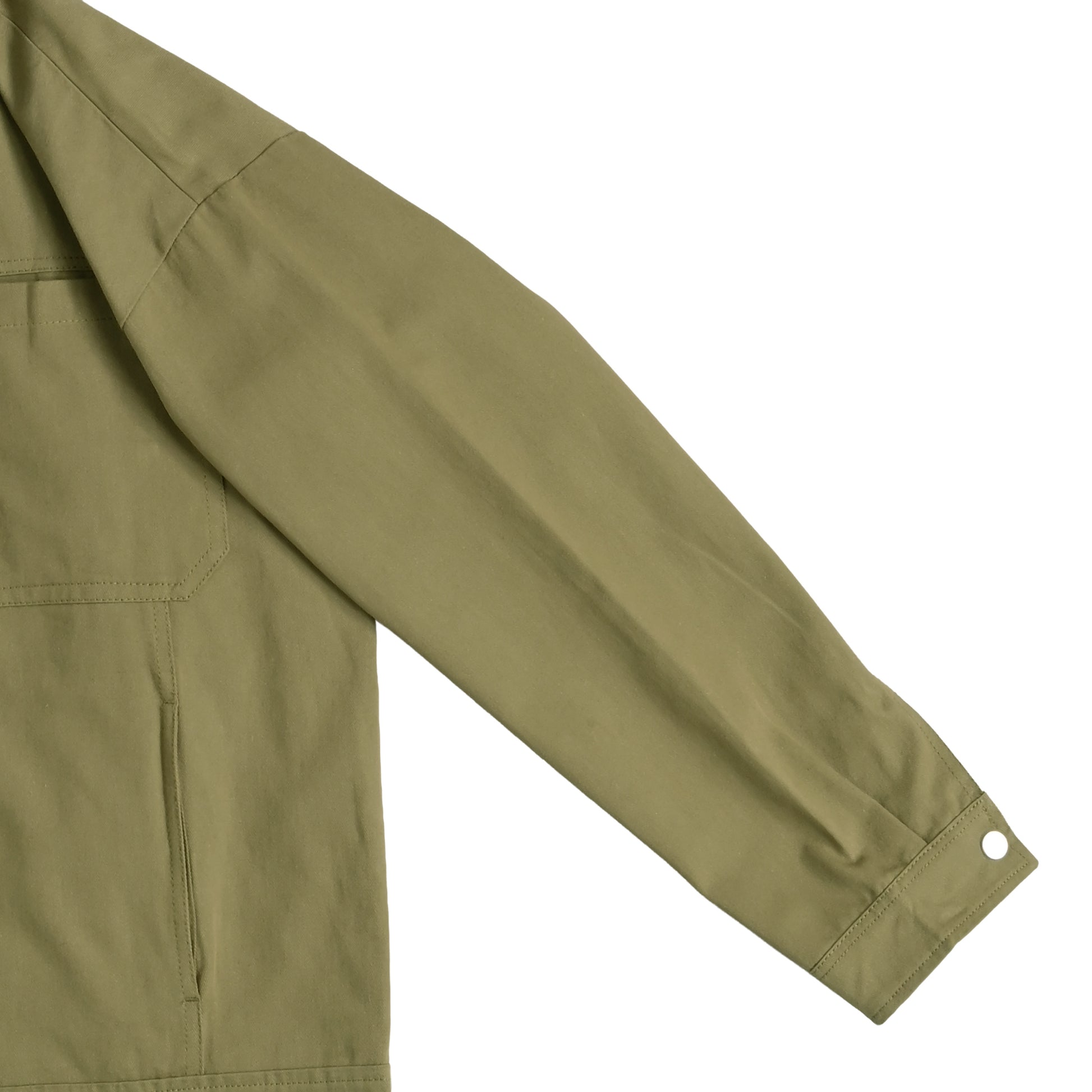 シュナウザーロゴ刺繍ワークジャケット khaki image