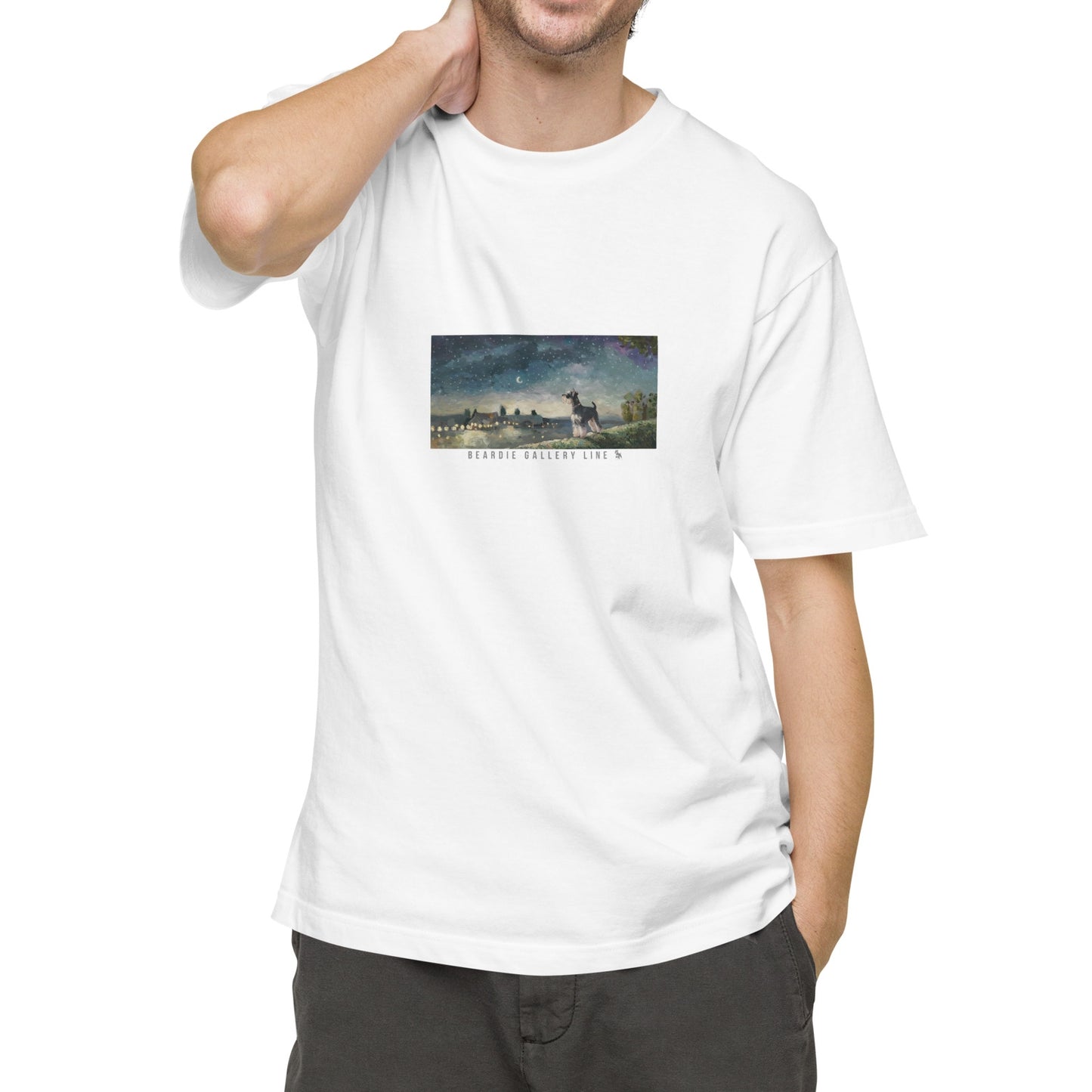 星降る夜に - シュナウザーTee