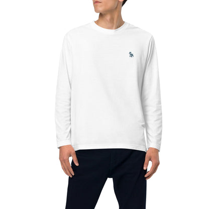 シュナウザーバックロゴデザインロングTee