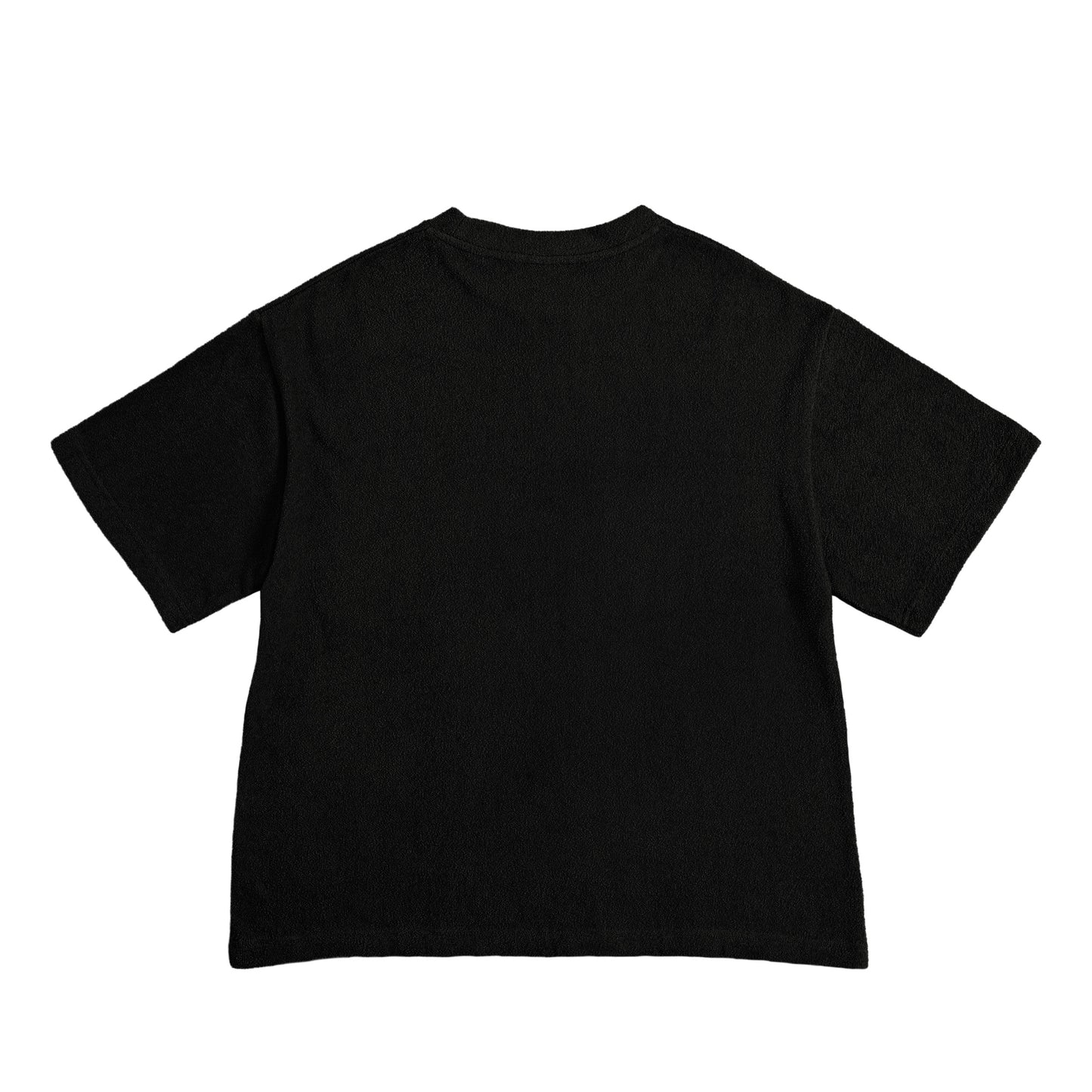 シュナウザーロゴ刺繍パイルTシャツ black image