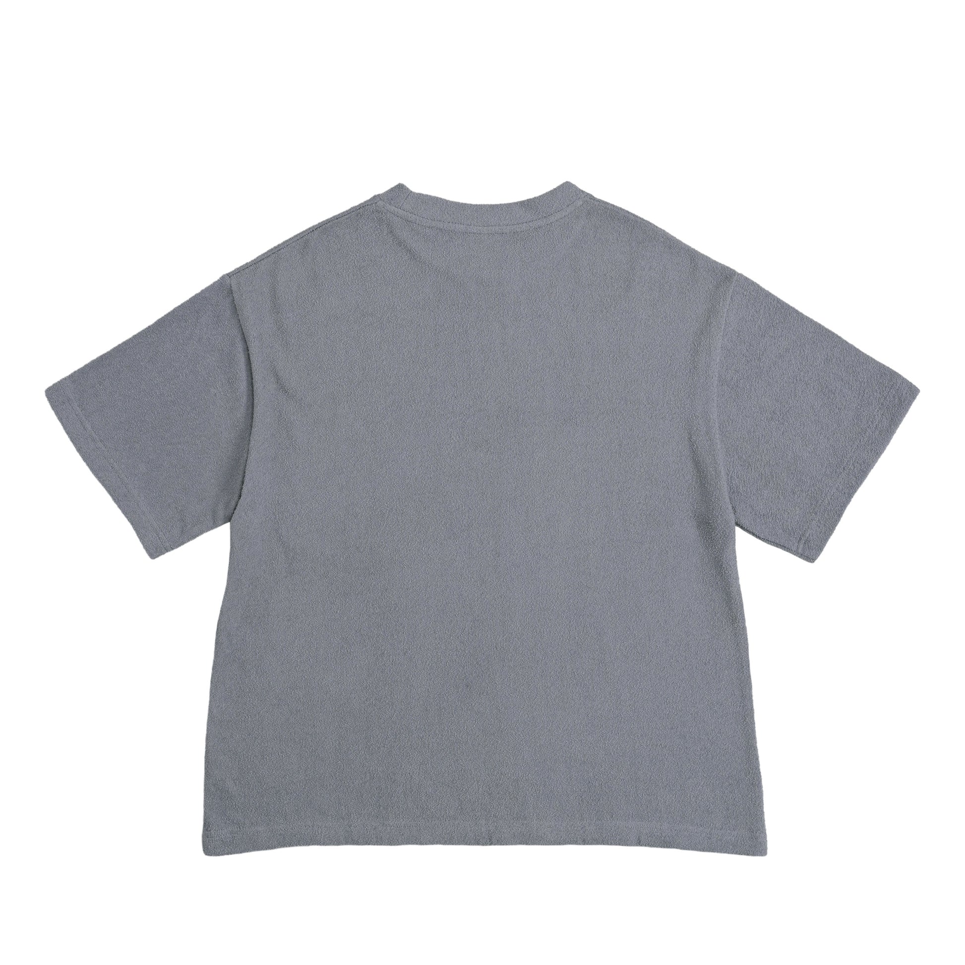 シュナウザーロゴ刺繍パイルTシャツ fog-blue image