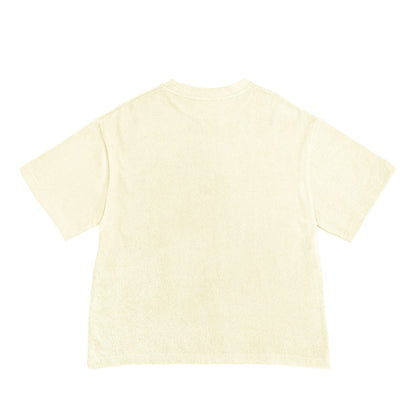 シュナウザーロゴ刺繍パイルTシャツ salt image