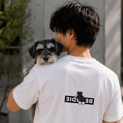 ボックスロゴシュナウザーTee