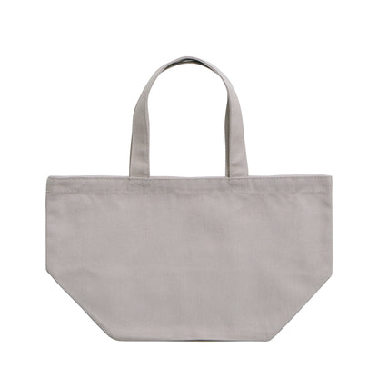 シュナウザーロゴ刺繍ミニトート（ネイビー×ホワイトロゴ） light-gray image