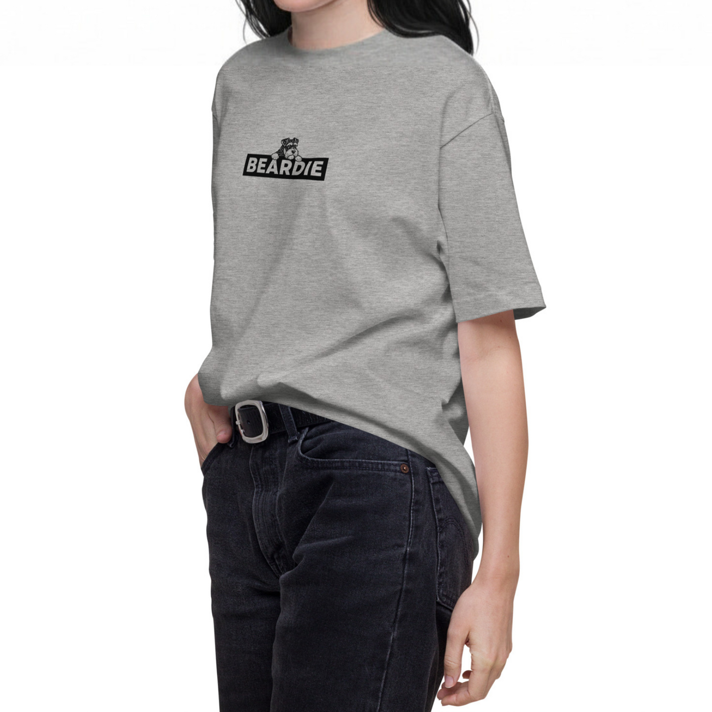 ボックスロゴシュナウザーTee