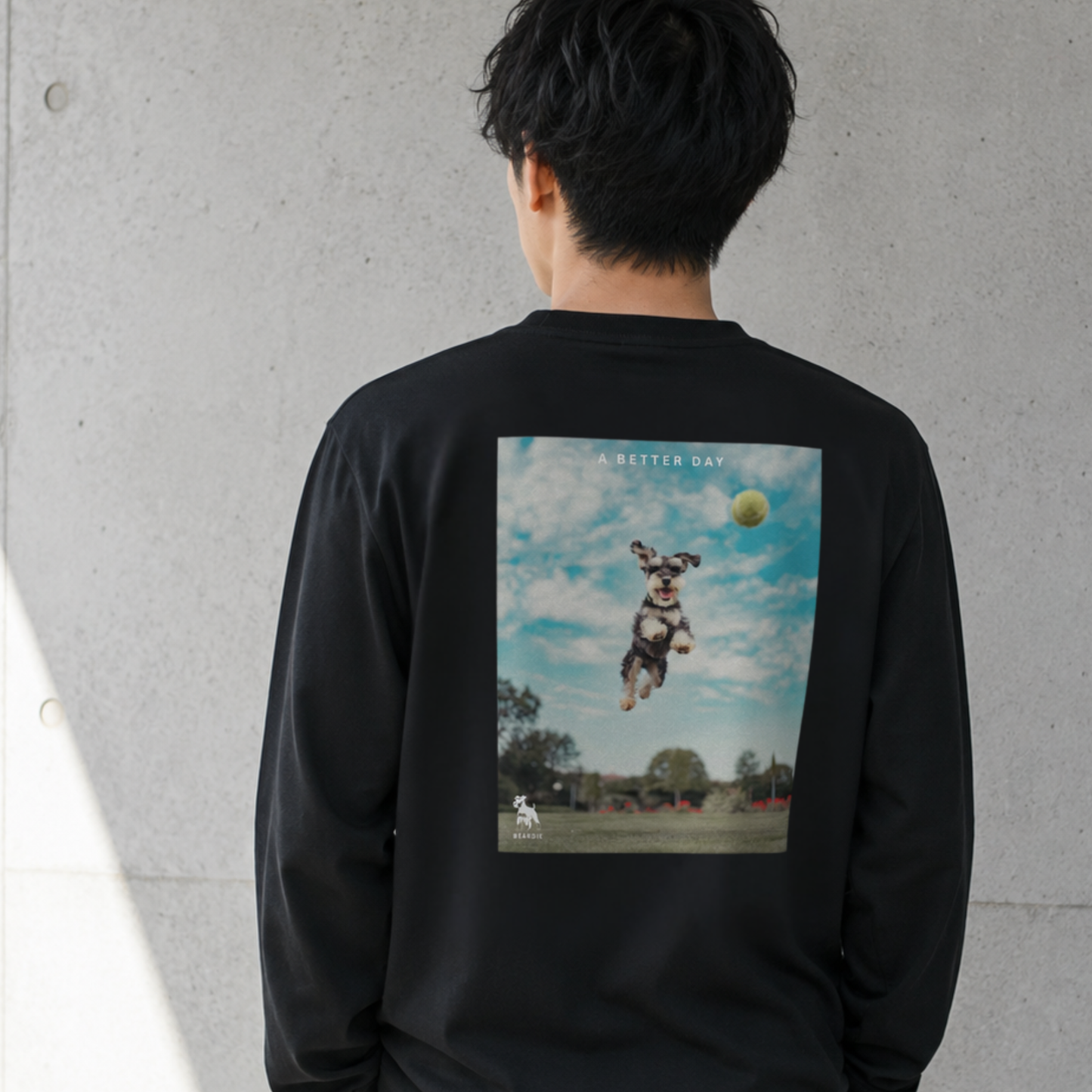 きっといい日になる - シュナウザーロングTee