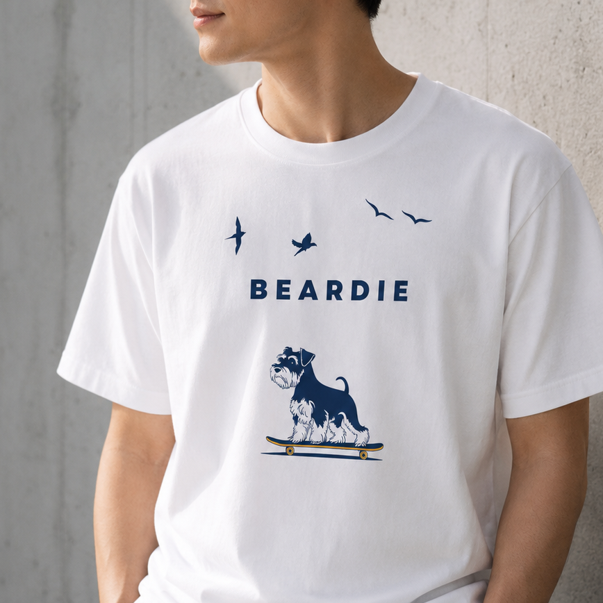 風を追いかけて - シュナウザーTee