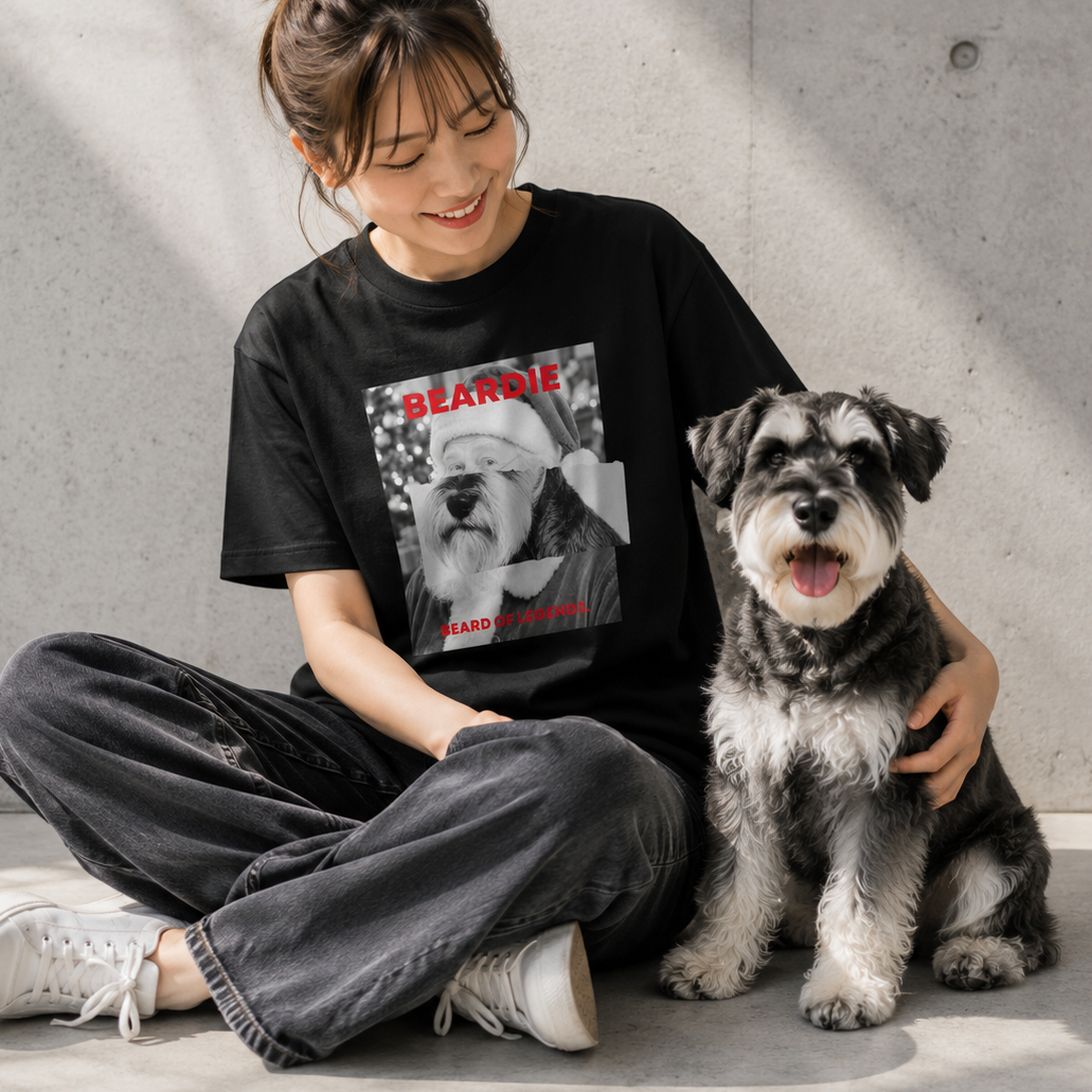 伝説のひげ_シュナウザーTee
