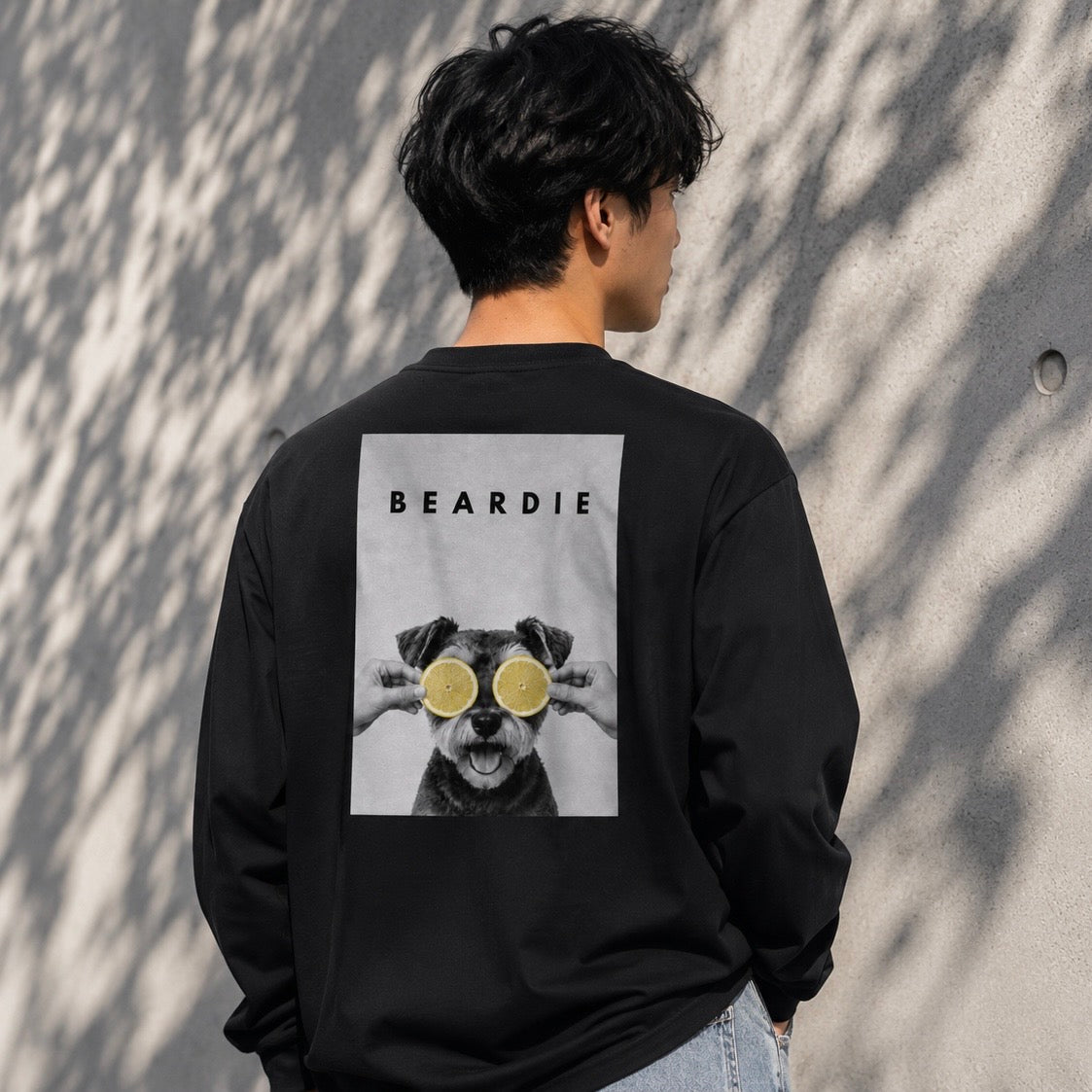 ごきげんレモン - シュナウザーロングTee