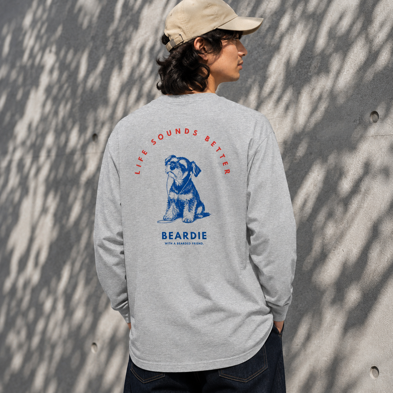 毎日にメロディを - シュナウザーロングTee