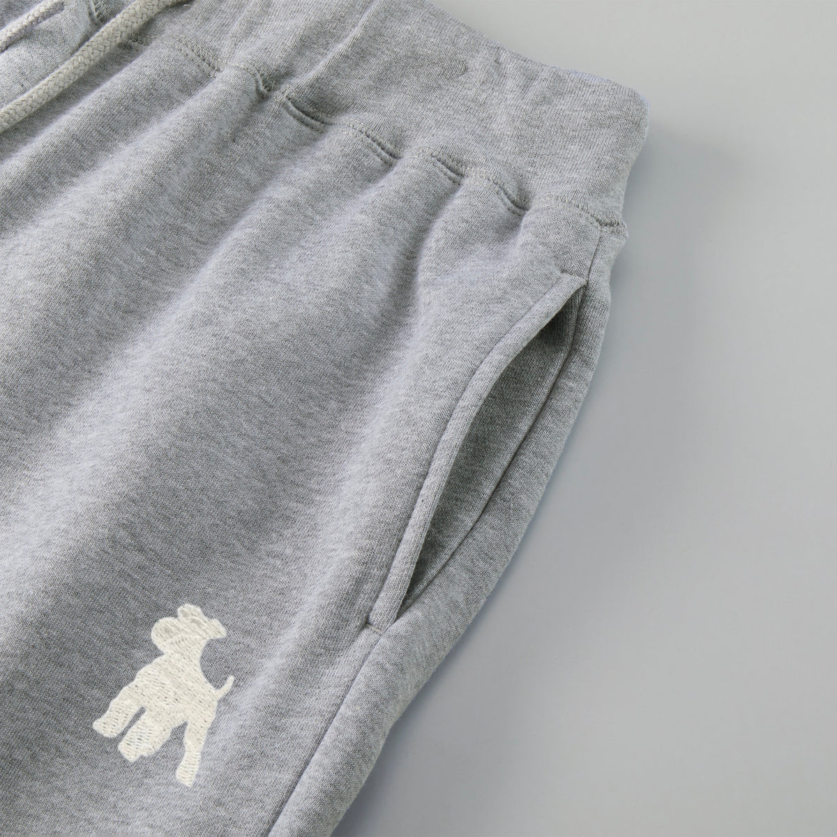 シュナウザーポイントロゴ刺繍スウェットパンツ