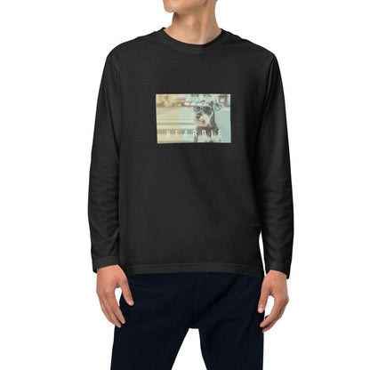 街に溶け込む - シュナウザー ロングTee