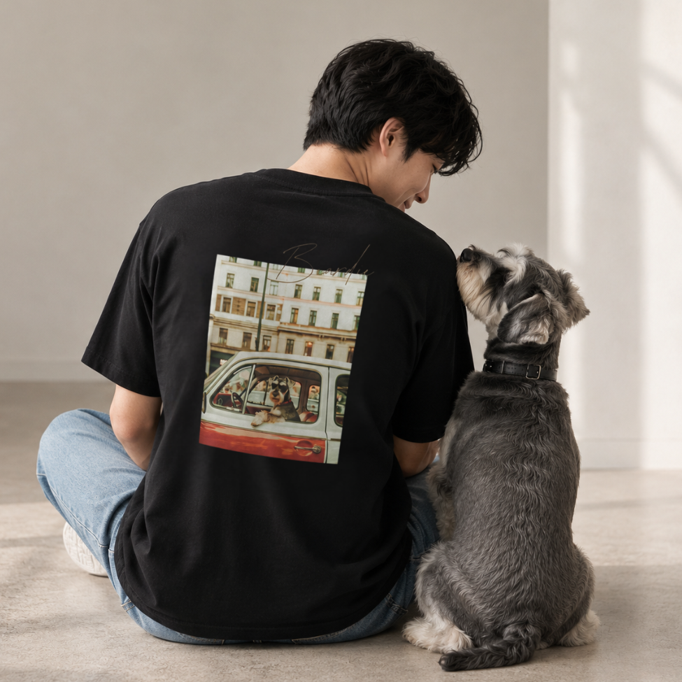 午後のドライブ日和 - シュナウザーTee