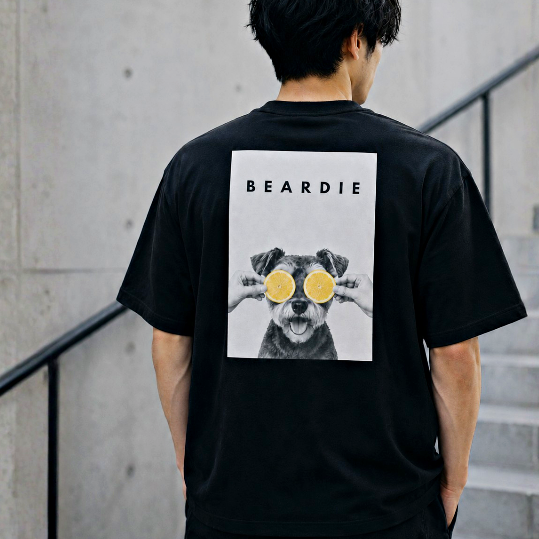 ごきげんレモン - シュナウザーTee