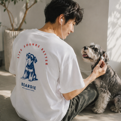 毎日にメロディを - シュナウザーTee