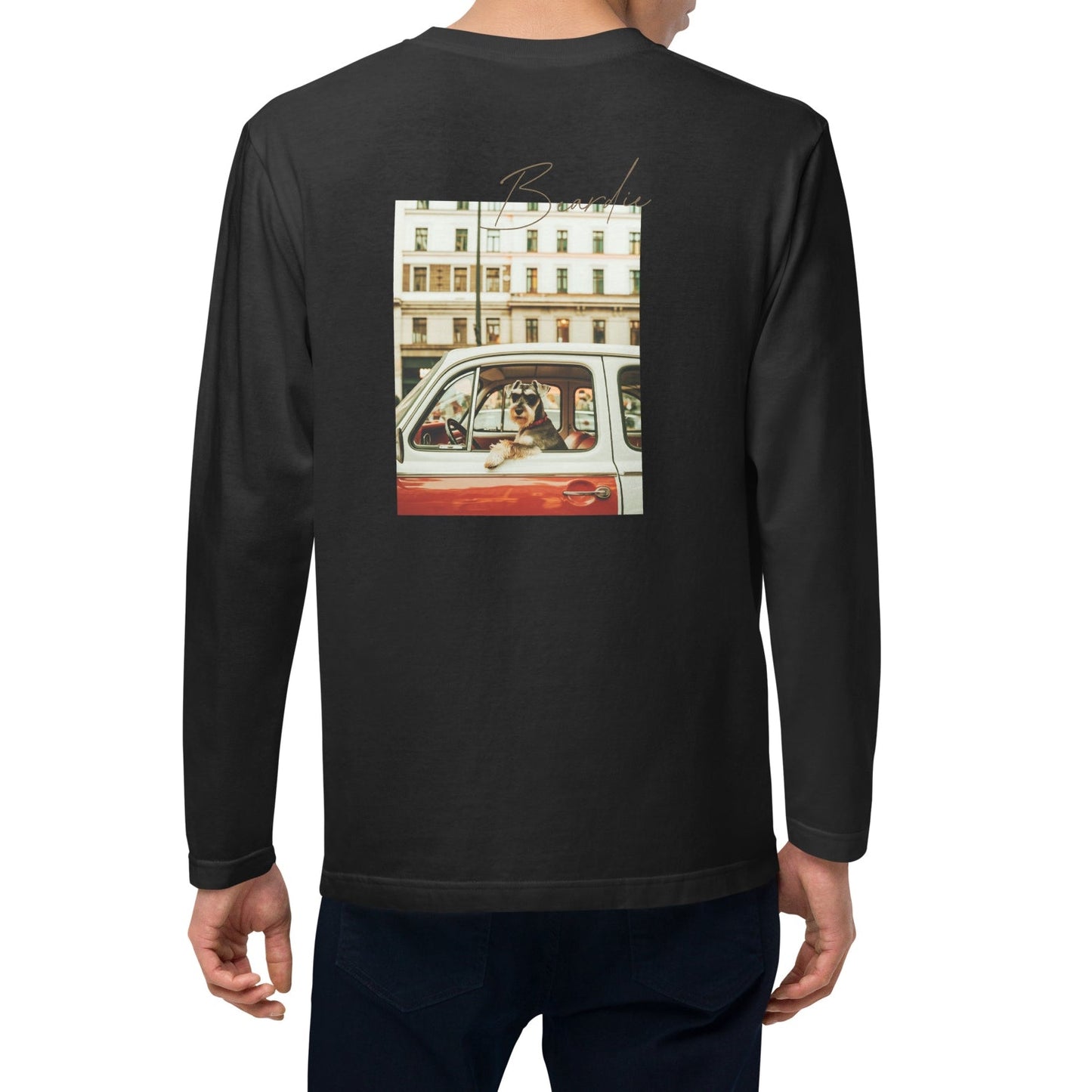 午後のドライブ日和 - シュナウザーロングTee