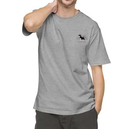 シュナウザーTOKYO散歩 ポイントプリントTee