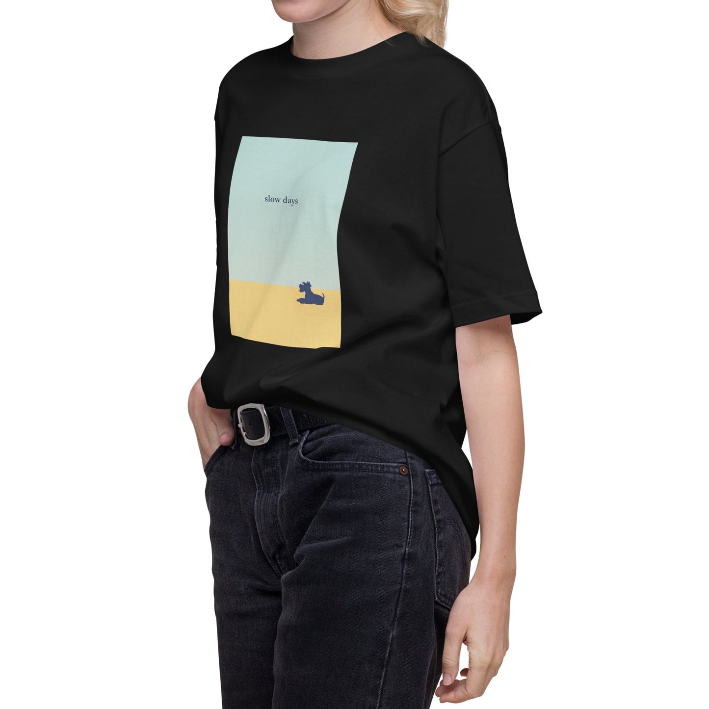 ゆっくり流れる日々 - シュナウザーTee