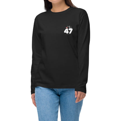 47（シュナ）お散歩 ロングTee