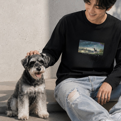 星降る夜に - シュナウザーロングTee