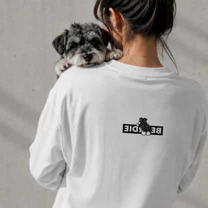 ボックスロゴシュナウザーロングTee