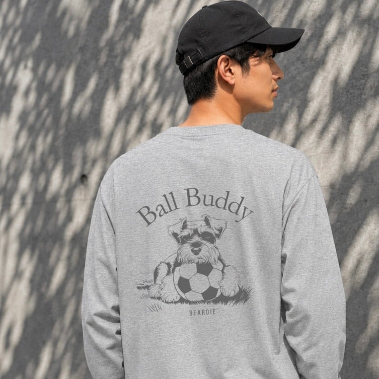 ボールの相棒 - シュナウザーロングTee