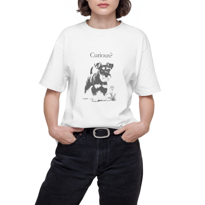 花との出会い - シュナウザーTee