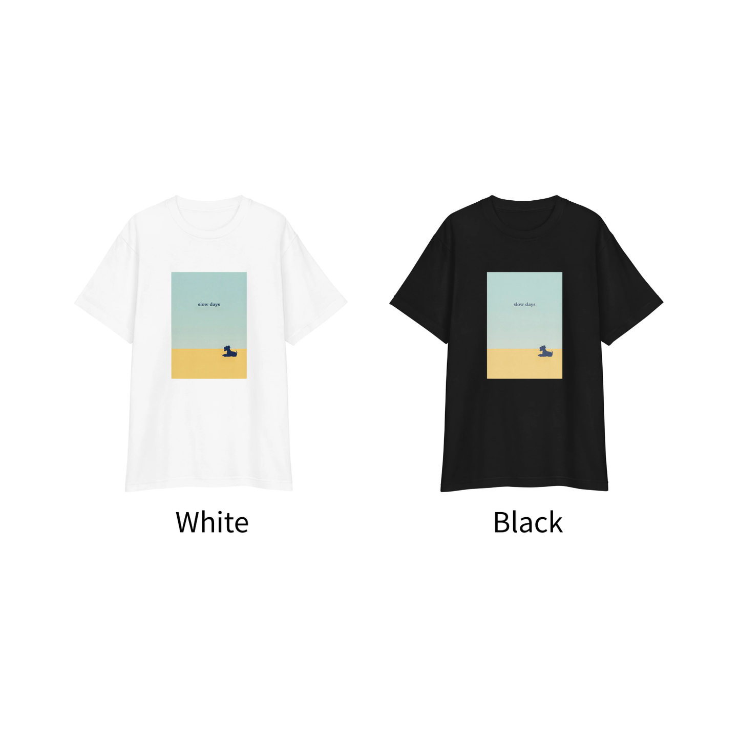 ゆっくり流れる日々 - シュナウザーTee
