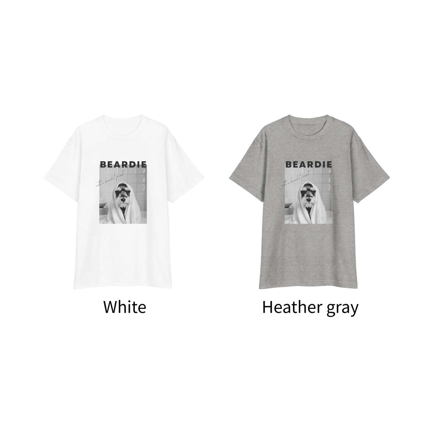 バスタオルの住人_シュナウザーTee