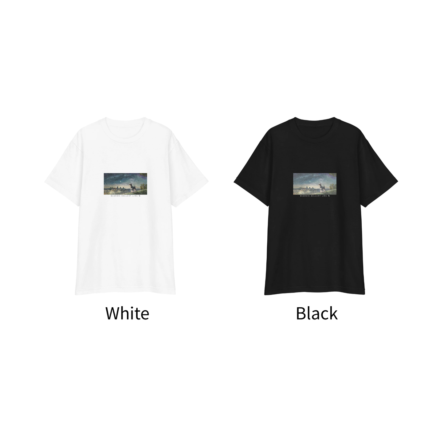 星降る夜に - シュナウザーTee