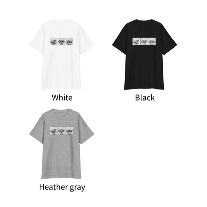 Three Faces - シュナウザーTee