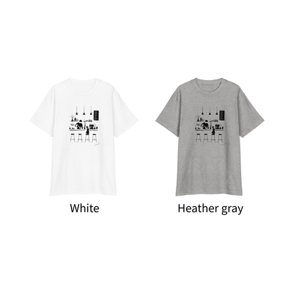 いつのも席で_シュナウザーTee