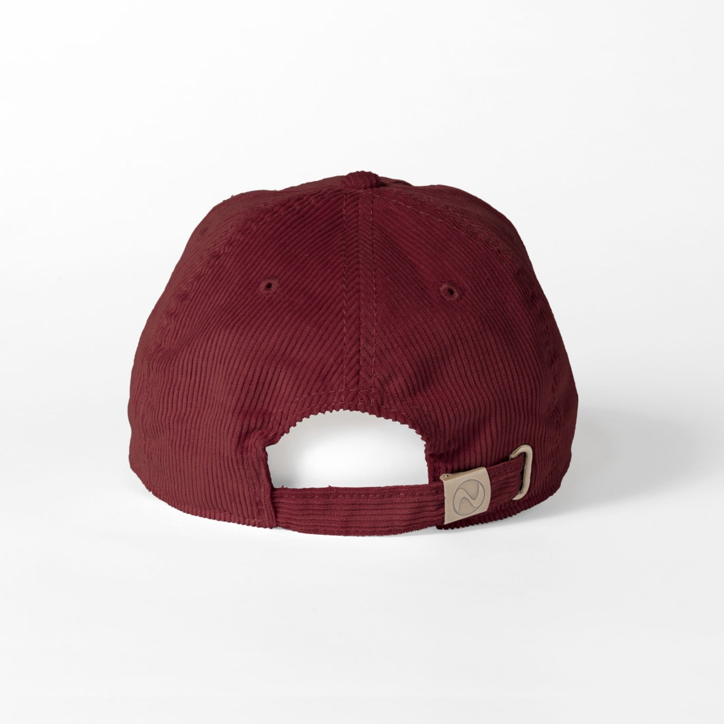 シュナウザーロゴ刺繍コーデュロイキャップ burgundy image
