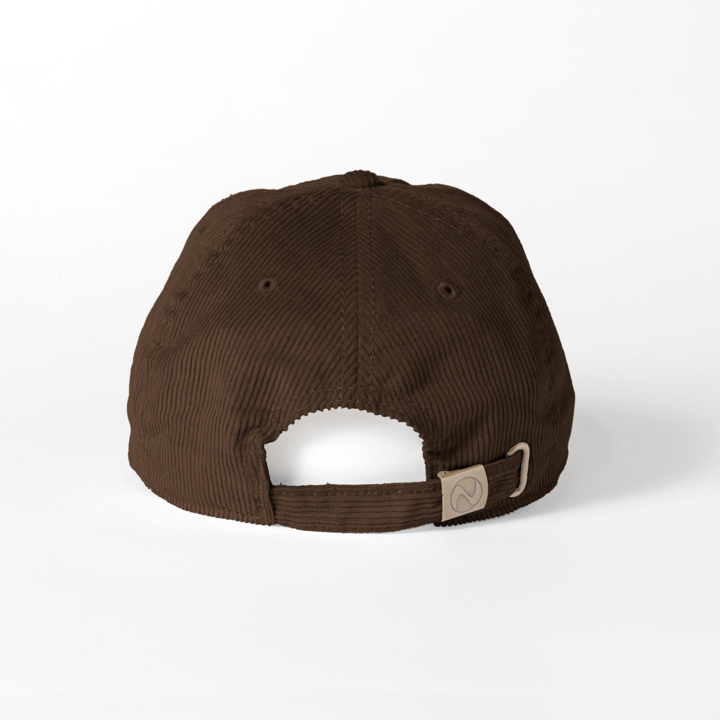シュナウザーロゴ刺繍コーデュロイキャップ dark-brown image