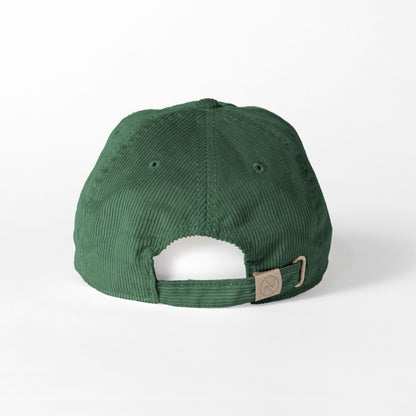 シュナウザーロゴ刺繍コーデュロイキャップ green image