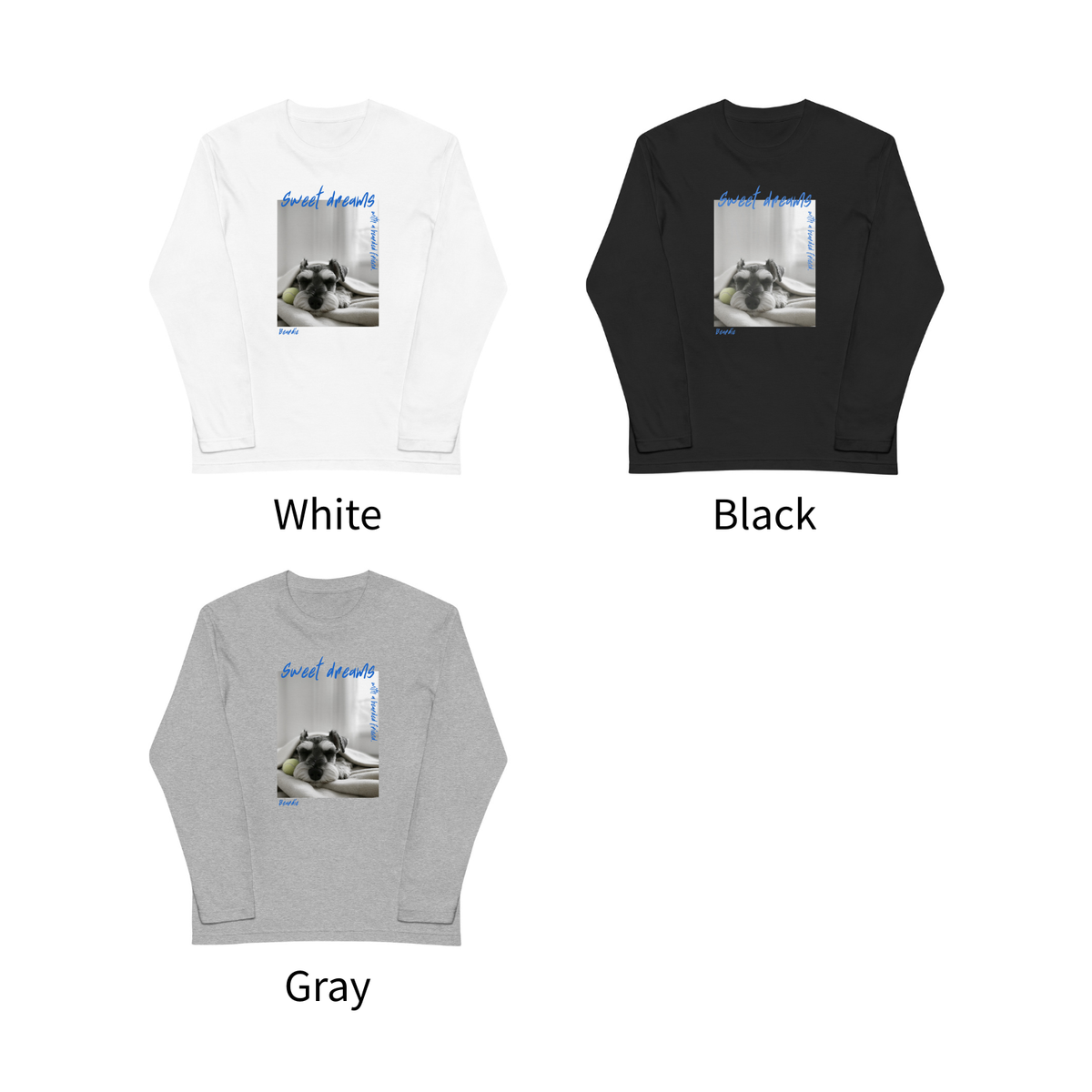 素敵な夢を - シュナウザーロングTee