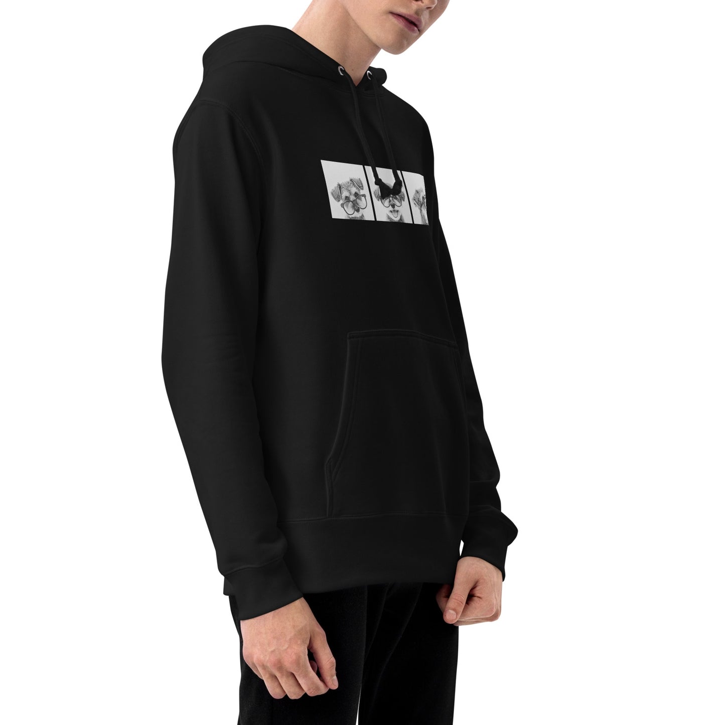 Three Faces - シュナウザーパーカー