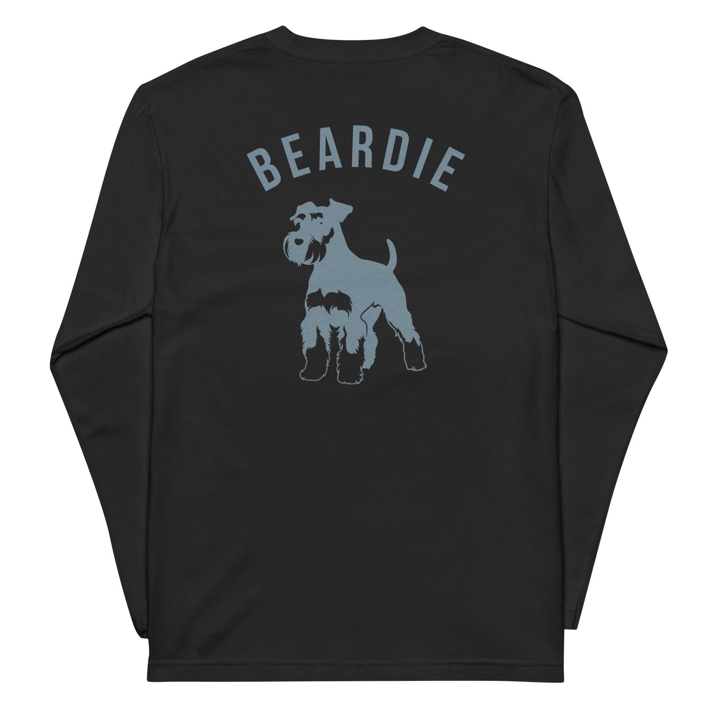 シュナウザーバックロゴデザインロングTee