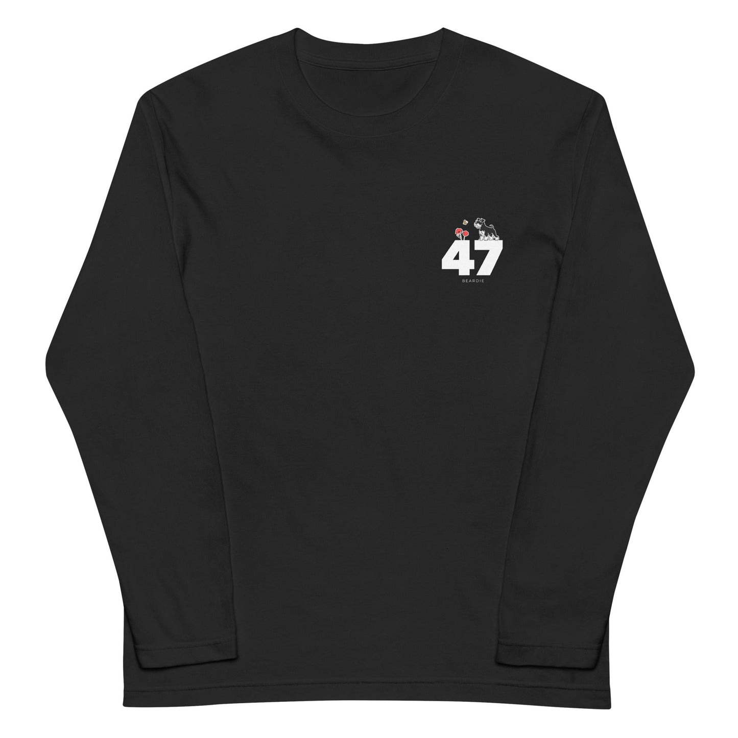 47（シュナ）お散歩 ロングTee