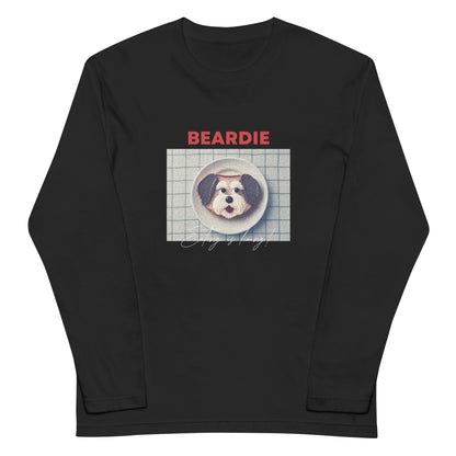 幸せのプレート_シュナウザーロングTee